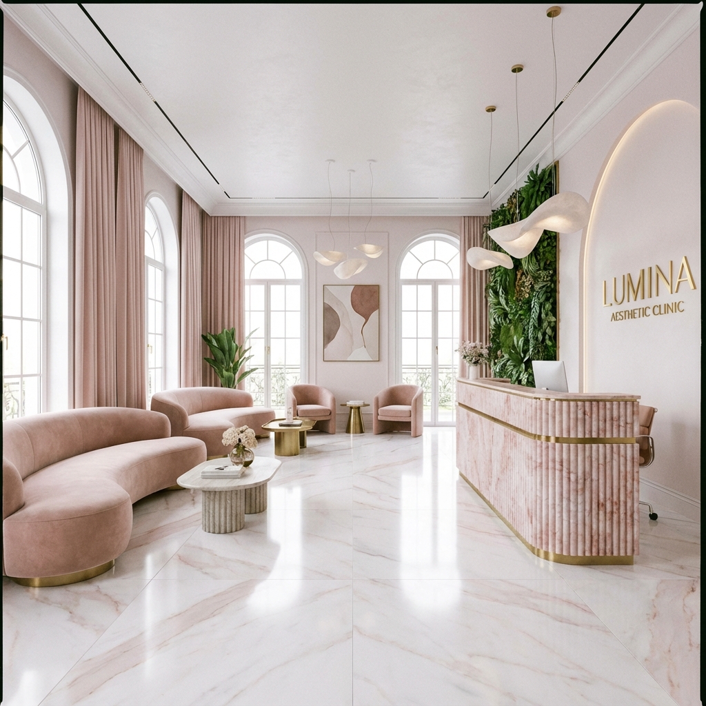 Recepção da Clínica SV